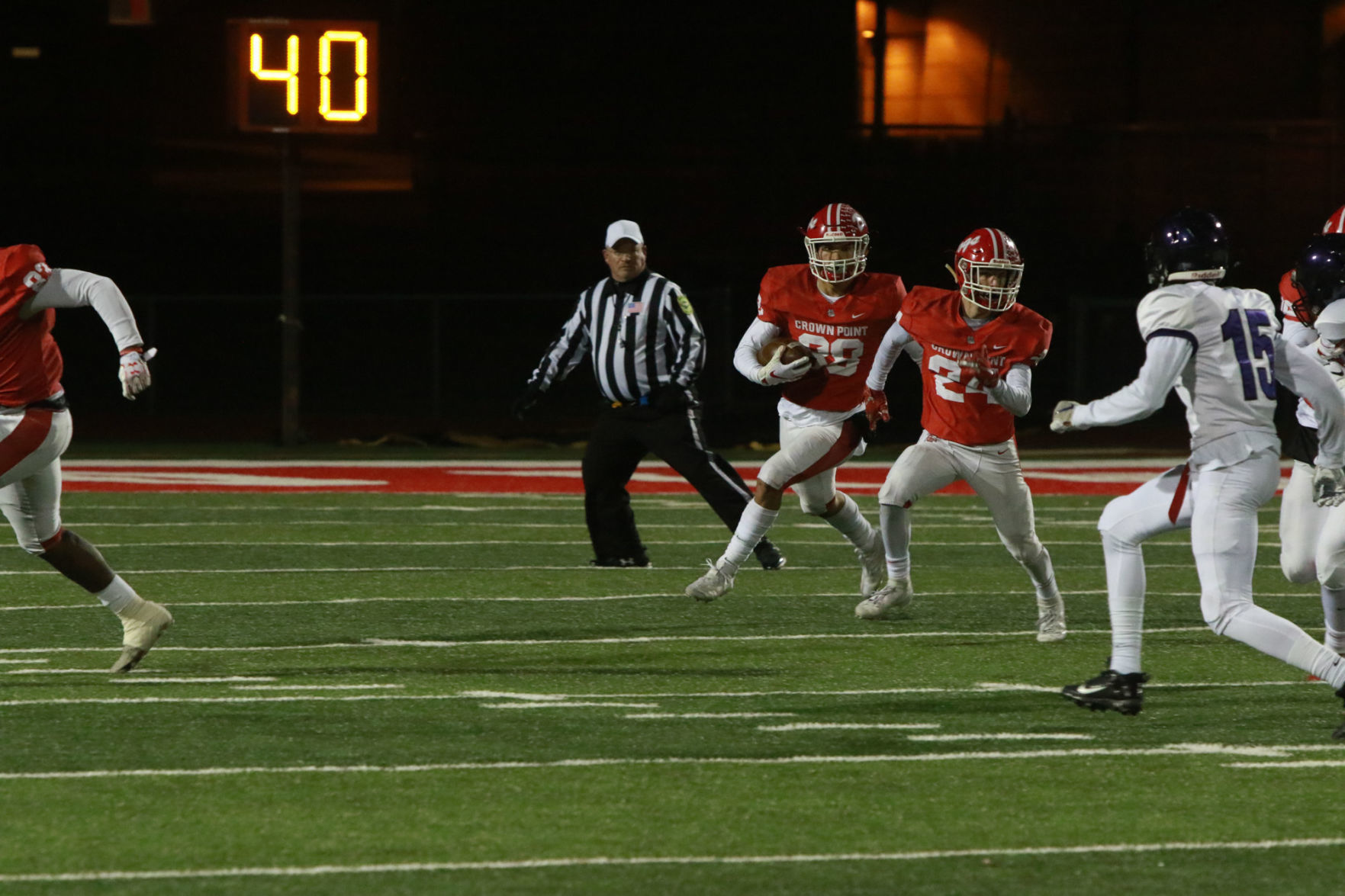 Gallery: Football Sectional - Merrillville at Crown Point